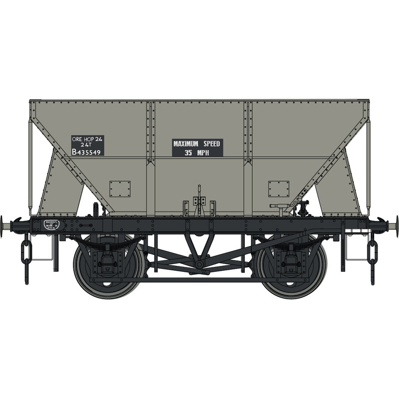 24T Steel Hopper Grey  B435549  Ore Hop Max Speed 35