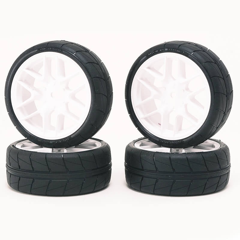SWEEP HANKOOK TREAD 32DEG 24MM D-COMPOUND GLUED TYRES 12SPOKE