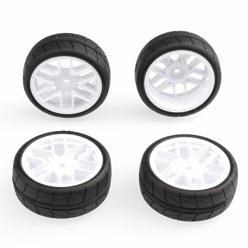 SWEEP HANKOOK TREAD 34DEG 24MM GLUED TC TYRES 12SPOKE ASPHALT