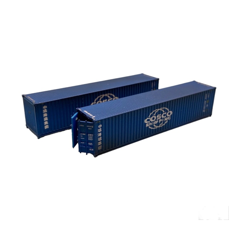 40ft Cntr Cosco Shipping 607357 6/401671 0 Weathered