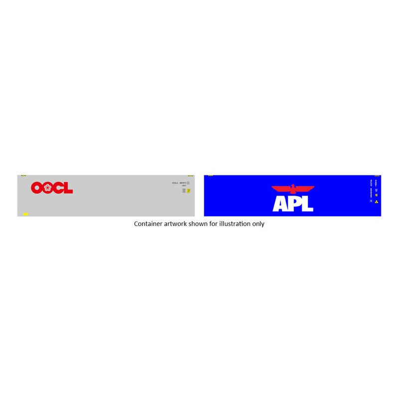 40ft High Cube Ctnr OOCL 897811 2/APL 608507 0