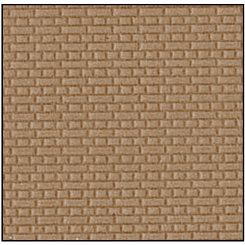 4mm Scale English Bond Brickwork (Metric) *STONE Coloured* (