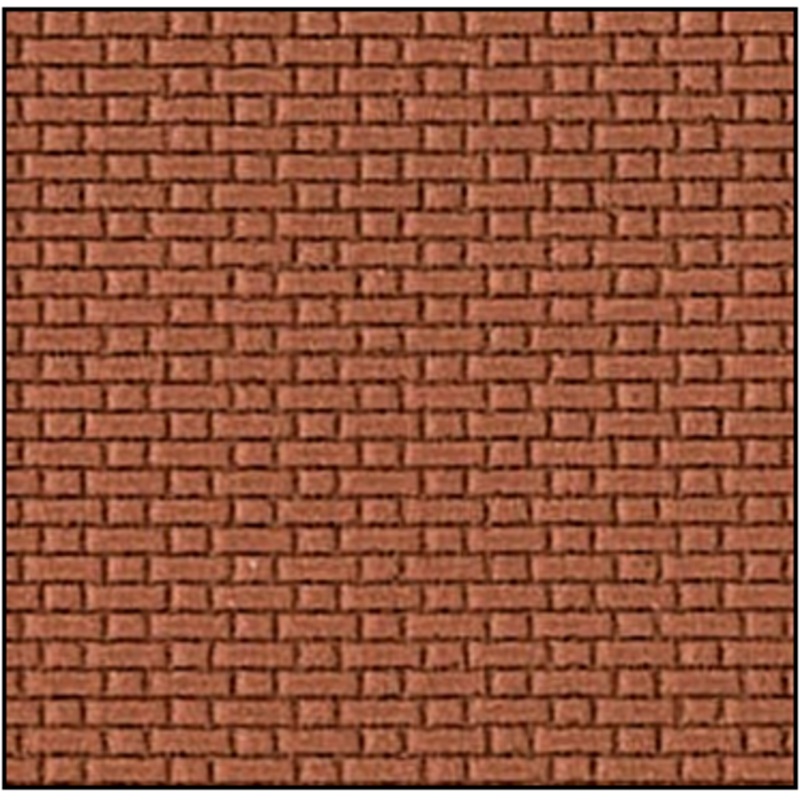 4mm Scale Flemish Bond *BRICK Coloured* (14 x 9)