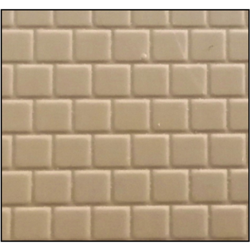 4mm Stone Setts *STONE Coloured* (14 x 9)