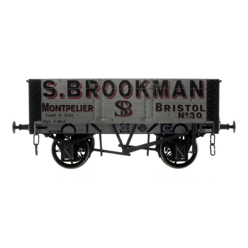 5 Plank Wagon 9 W/B S. Brookman 30 Weathered