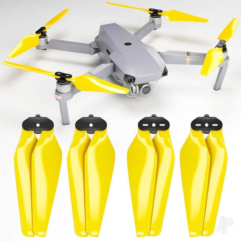 8.3×4.4 MR-MC – Prop F Set x4 Yellow for DJI Mavic Pro & Platinum