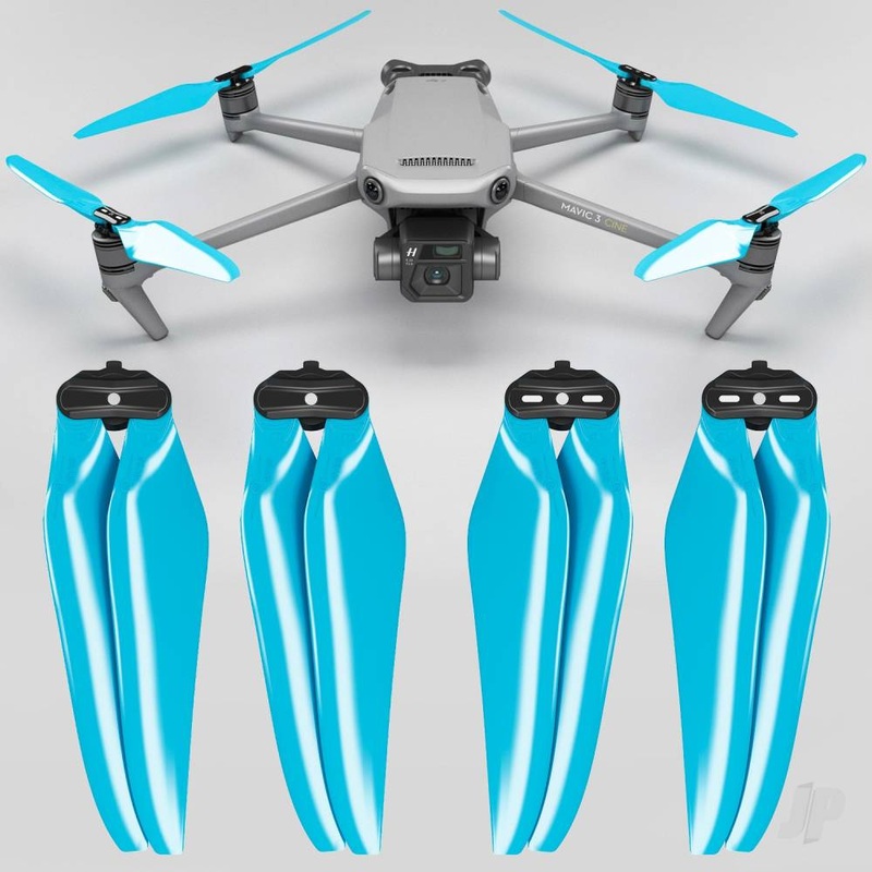 9.4×5.3 Mavic 3 Stealth Folding Propeller Set x4 Blue