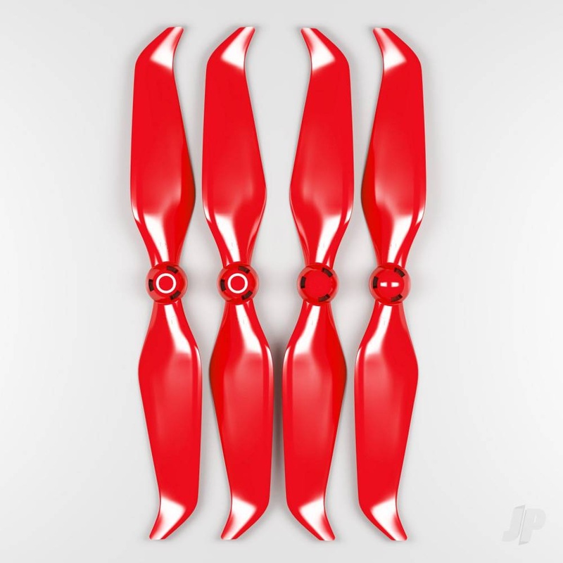 9.5×5.7 Prop Set x4 Red for DJI PHANTOM 4 gen.