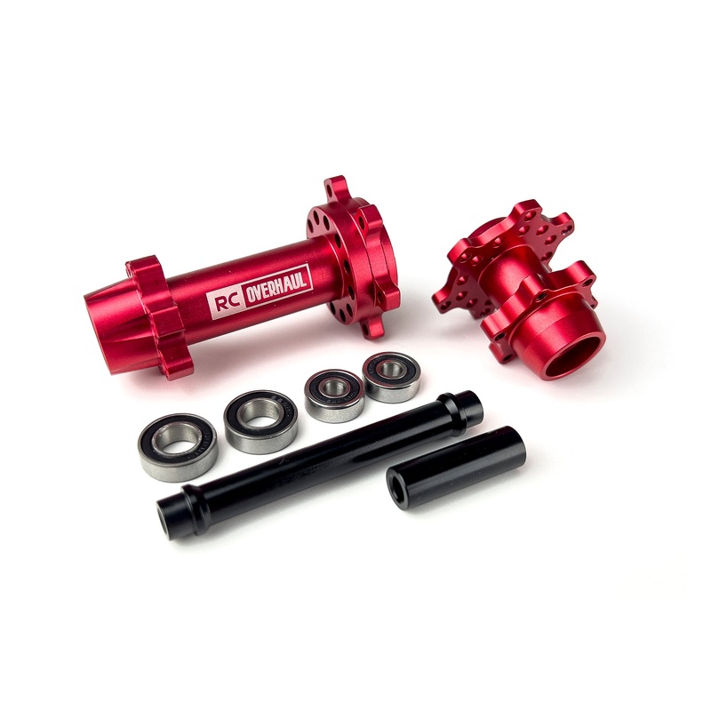 Aluminum Hub Set Promoto Red