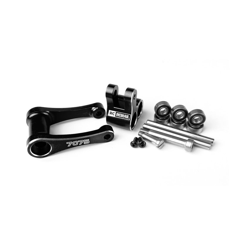 Aluminum Knuckle & Pull Rod Promoto Black