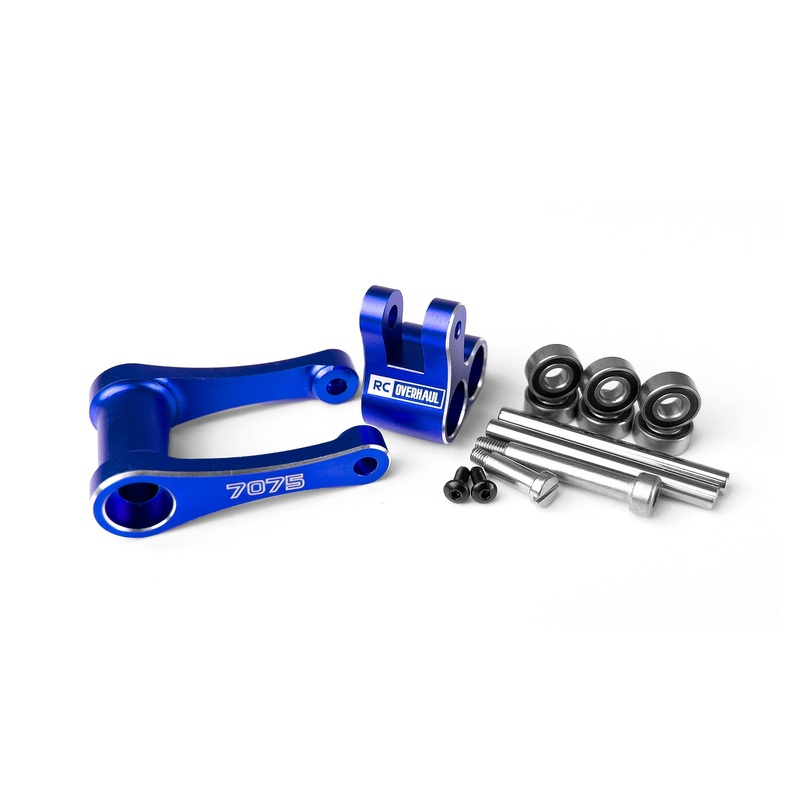 Aluminum Knuckle & Pull Rod Promoto Blue
