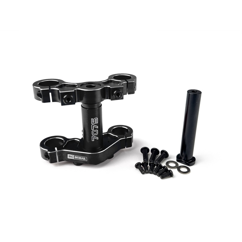 Aluminum Triple Clamp Set Promoto Black