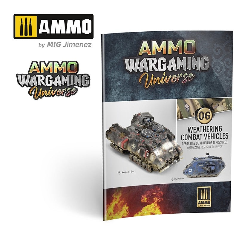 AMMO WARGAMING UNIVERSE Book 06  Weathering Combat Vehicles