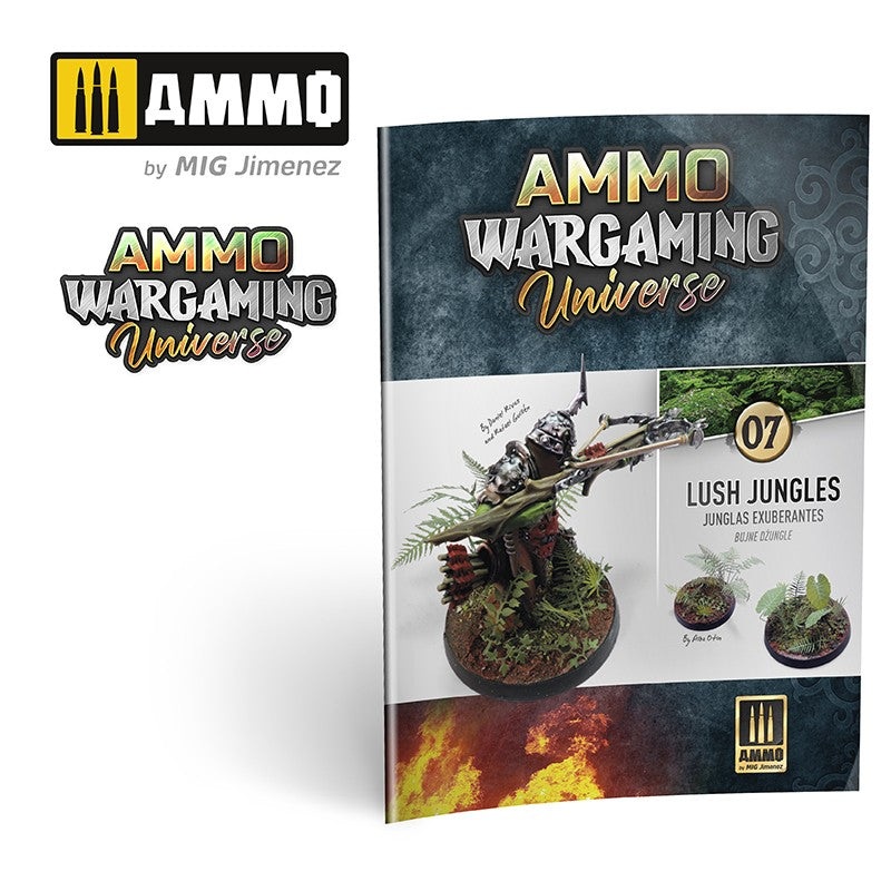 AMMO WARGAMING UNIVERSE Book 07  Lush Jungles (English  Cas