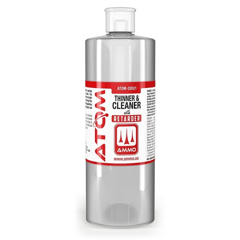 ATOM Thinner and Cleaner with Retarder 400 mL