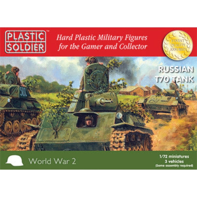 BAGGED! WW2V20009 1/72ND RUSSIAN T70 TANK