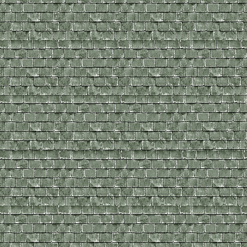 BM061 NEW AND IMPROVED GREEN TILES 00 BUILDING PAPERS