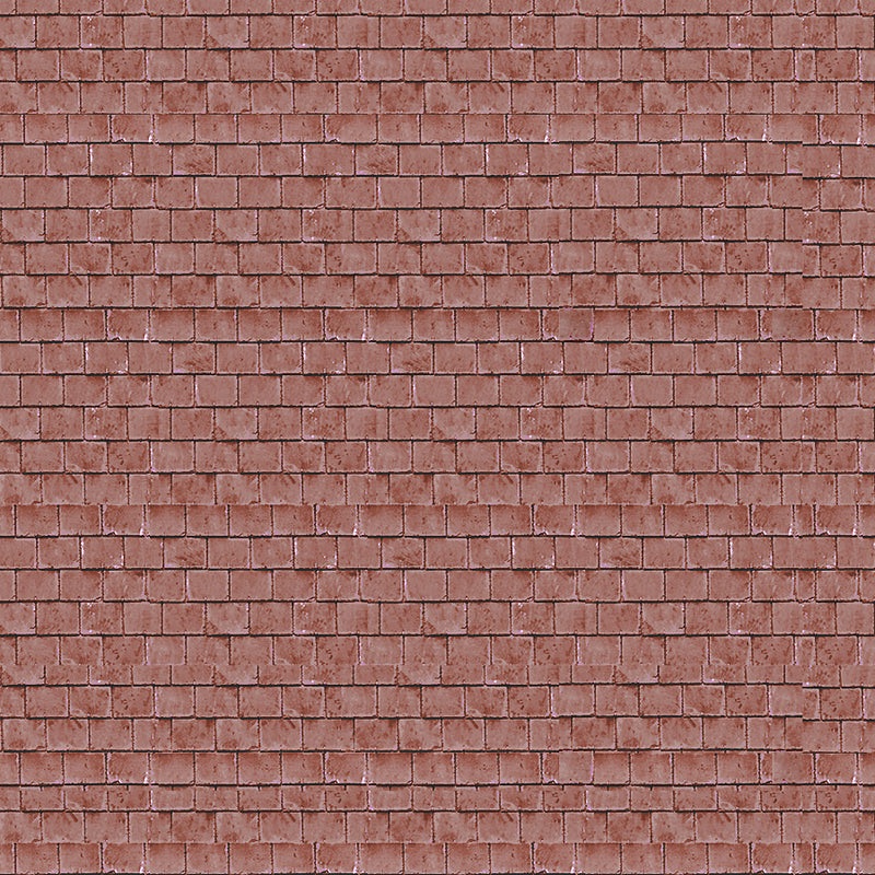 BM063 NEW & IMPROVED RED TILES 00 BUILDING PAPERS
