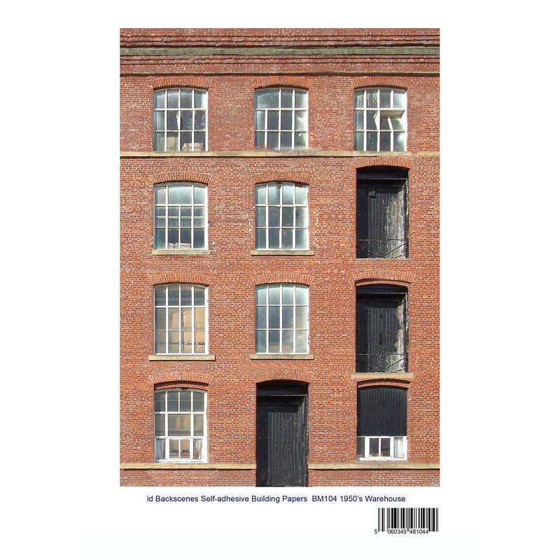 BM104N N GAUGE WAREHOUSE SELF ADHESIVE
