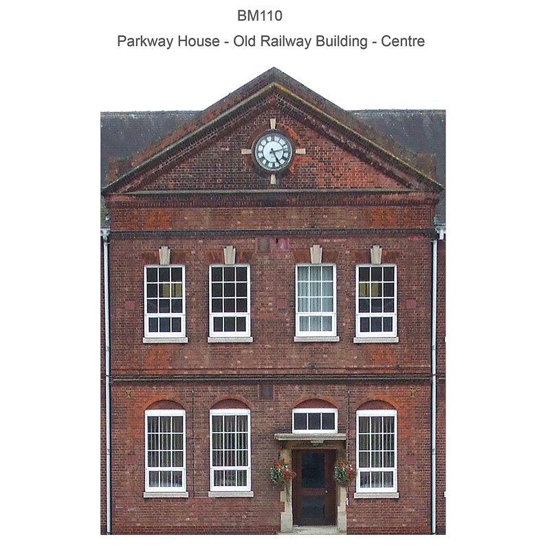 BM110N N GAUGE PARKWAY HOUSE SELF ADHESIVE
