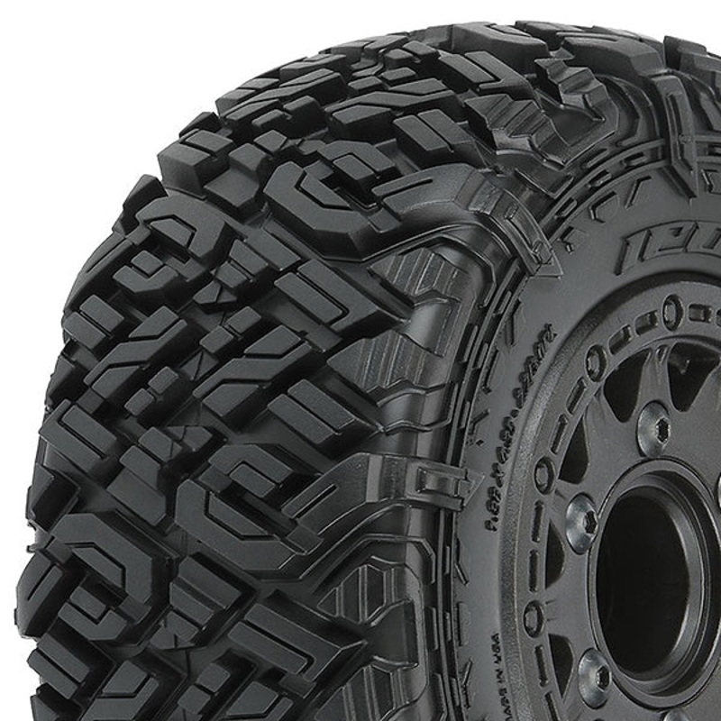 PROLINE ICON SC 2.2/3.0 Inch M2 TYRES ON RAID 6×30 BLACK WHEEL