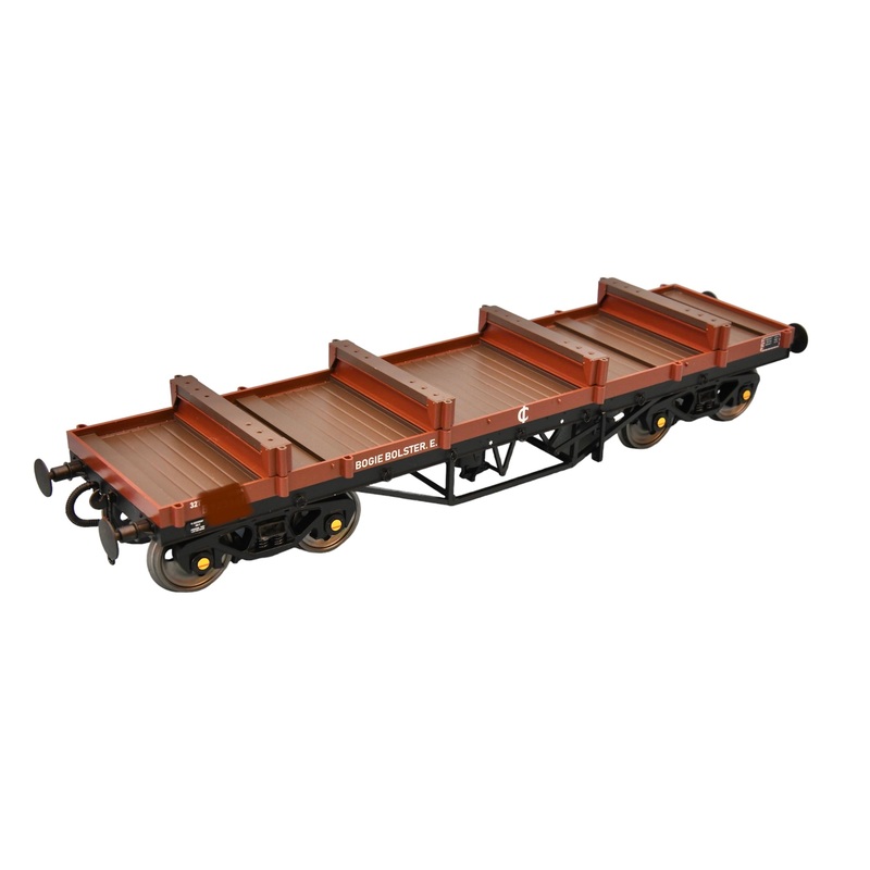 Bogie Bolster Wagon E W1460DL  Steam Bauxite
