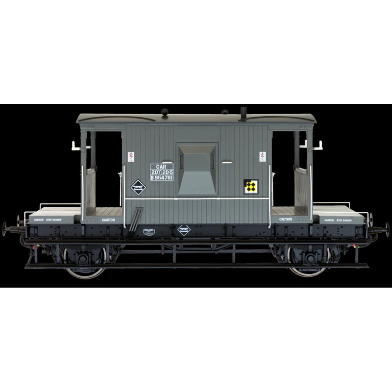 BR 20T Brake Van B954781 Grey Coal Sector CAR