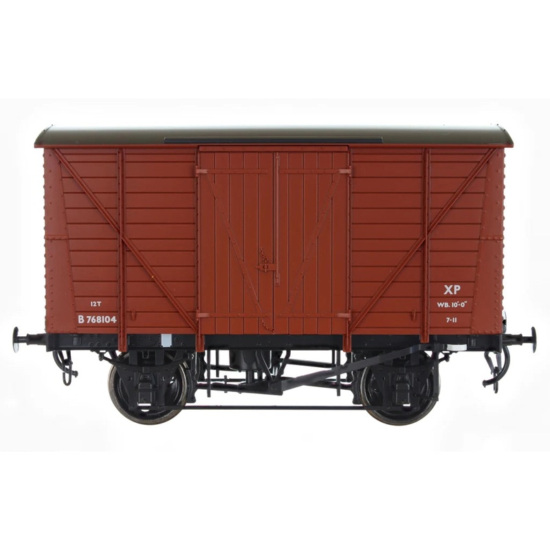 BR Standard Planked Van Diagram 208 Bauxite B768104