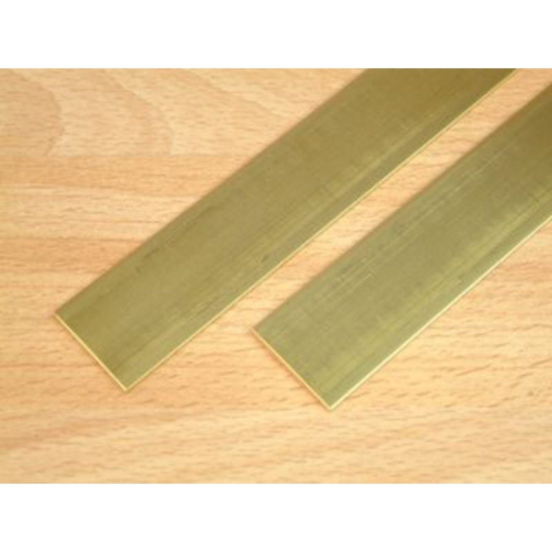 BRASS STRIP .032 X 2 per 3