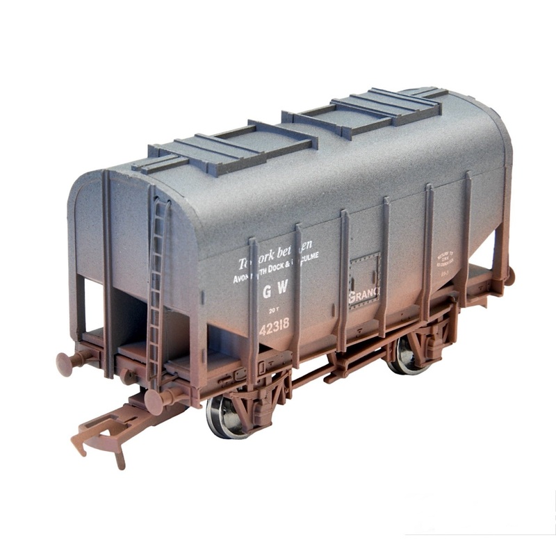 Bulk Grain Hopper GWR Avonmouth 42318 Weathered