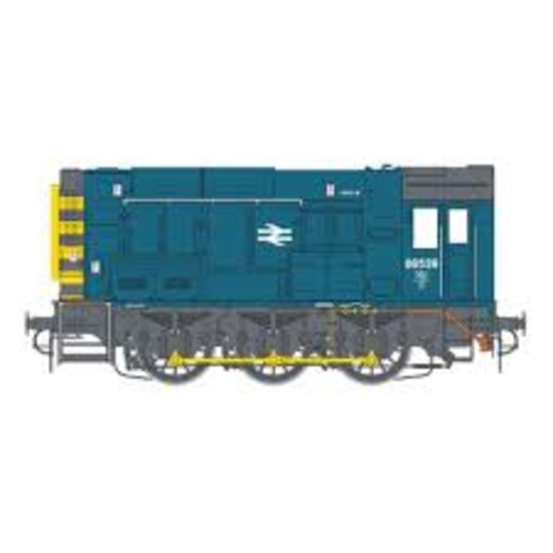 Class  08 BR Blue Wasp Stripes Unumbered