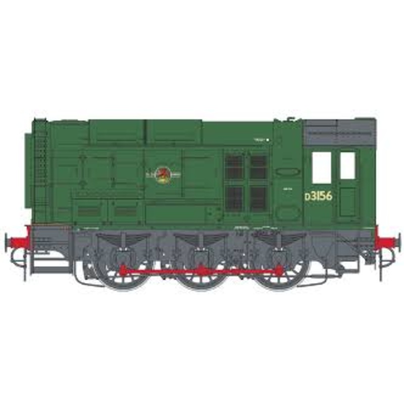 Class 08 BR Green late crest no wng panels Unumbered