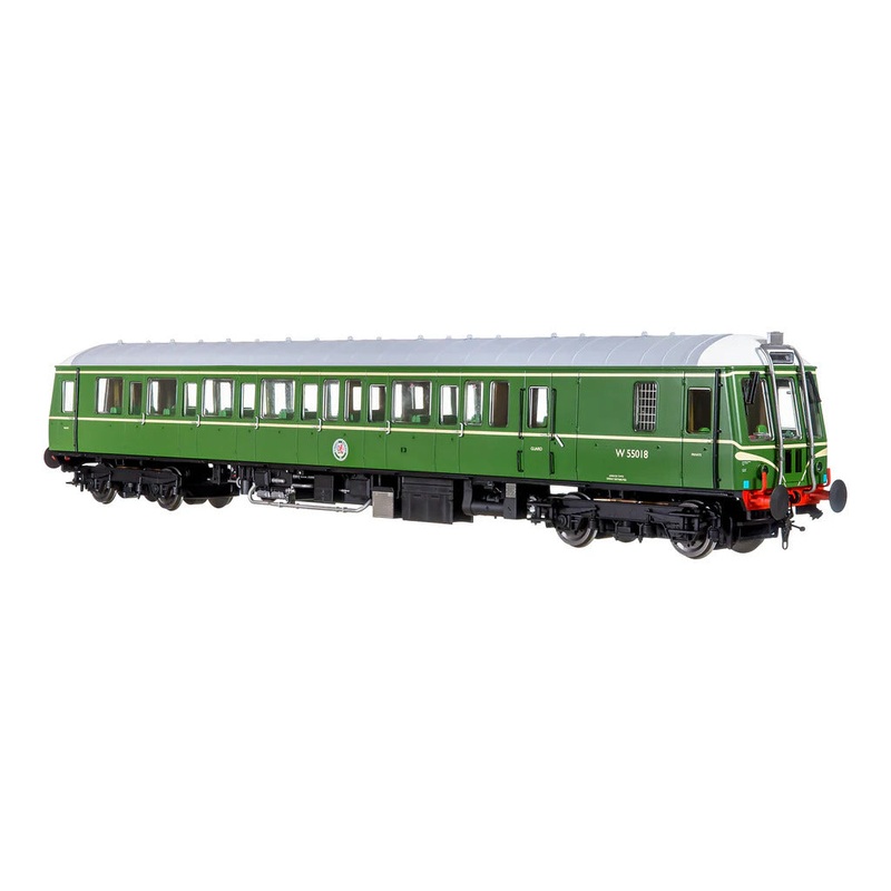 Class 122 55018 BR Green Speed Whiskers DCC Fitted