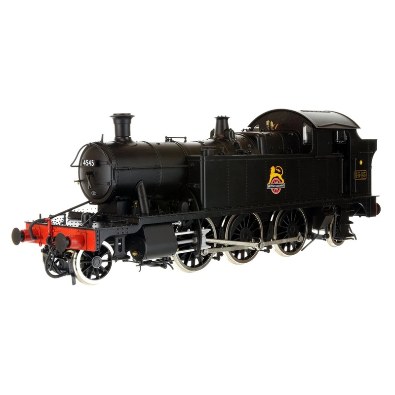 Class 45xx 2-6-2 BR Black Early Crest 45×2 Unnumbered
