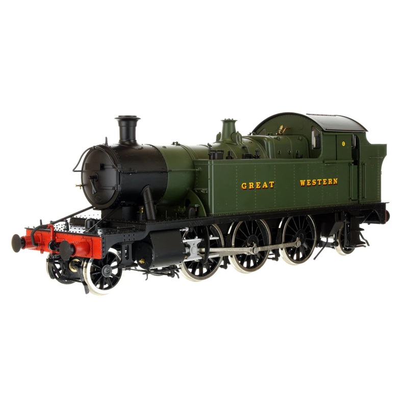 Class 45xx 2-6-2 Great Western Green 45×1 Unnumbered