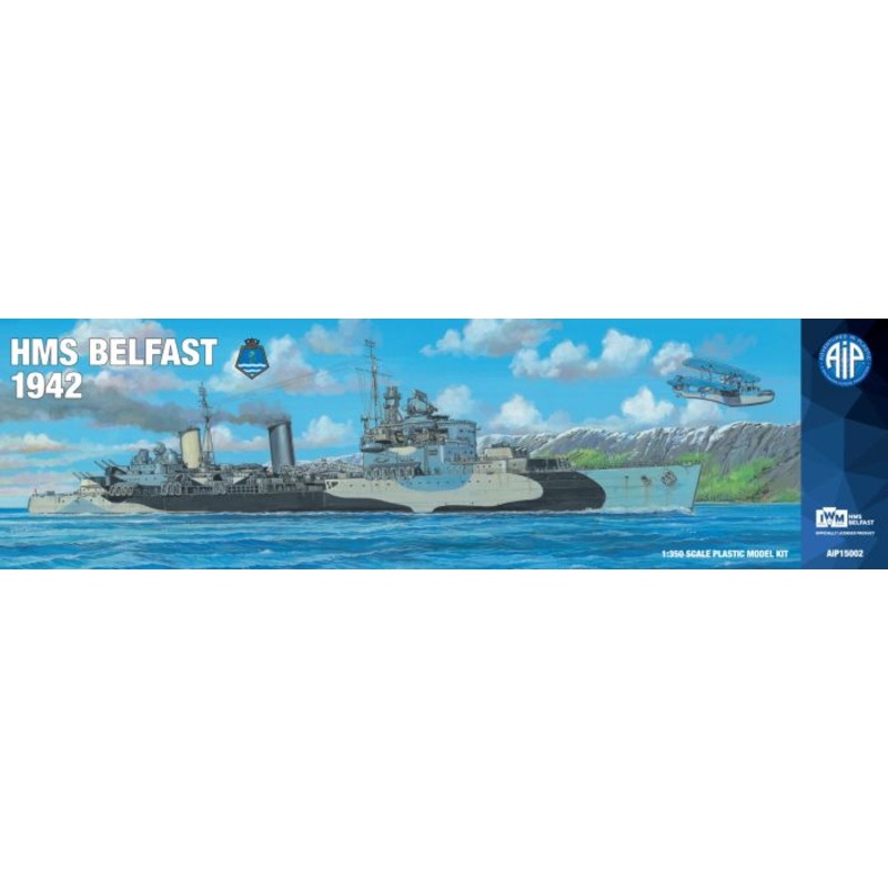 AIP 1/350 HMS Belfast 1942 Kit AiP15002