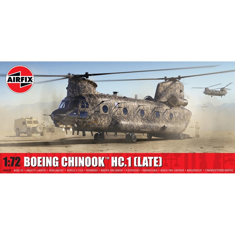 Airfix 1/72 Boeing Chinook HC.1 (late) Kit A06024