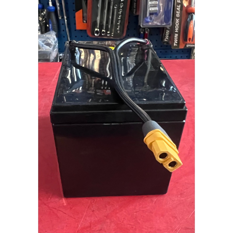 Conrad Meier Fish Harvester Battery 12V 14Ah with Torpedo Leads