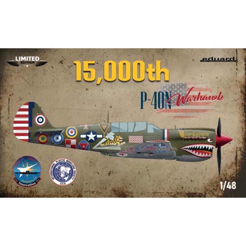 Eduard 1/48 P-40N Warhawk Kit (15000) 11193