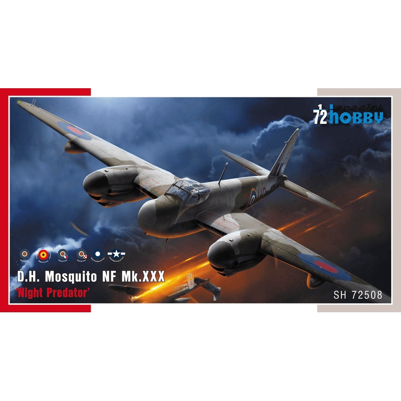 Special Hobby 1/72 D.H. Mosquito NF Mk.XXX Kit 72508