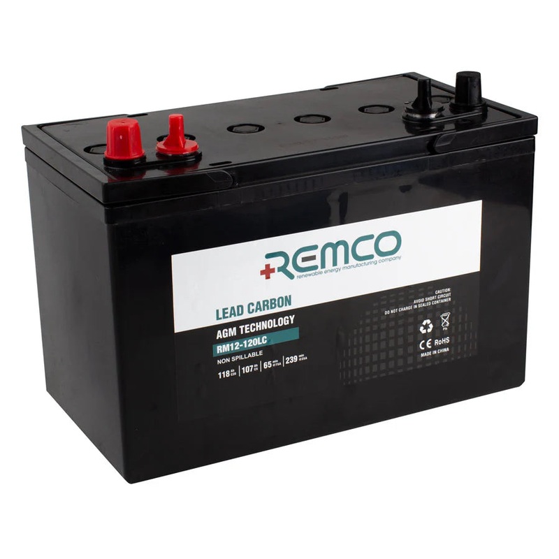 12V 120AH Lead Carbon Deep Cycle Battery RM12-120LC