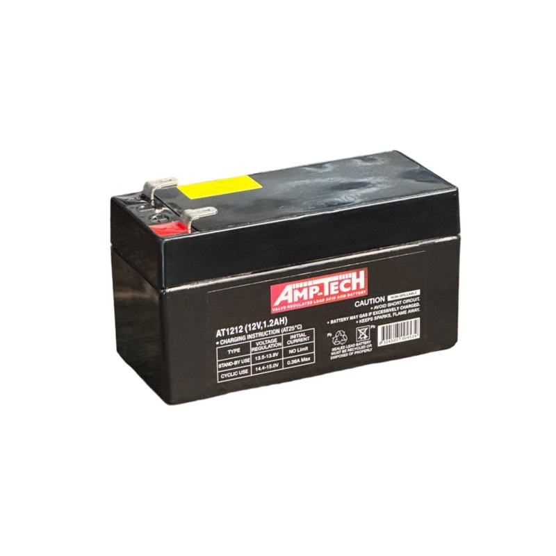Amptech AT1212 Mercedes Cars Auxiliary AGM Battery 1.2Ah