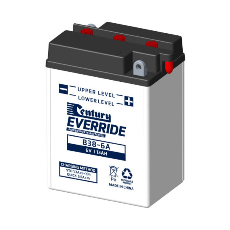 Century B38-6A Conventional Battery 13 AH