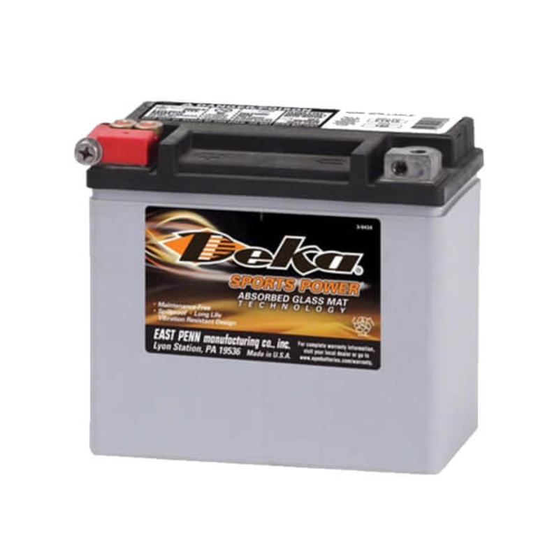 Deka ETX14 AGM Motorbike Battery – 12V 12Ah 410CCA