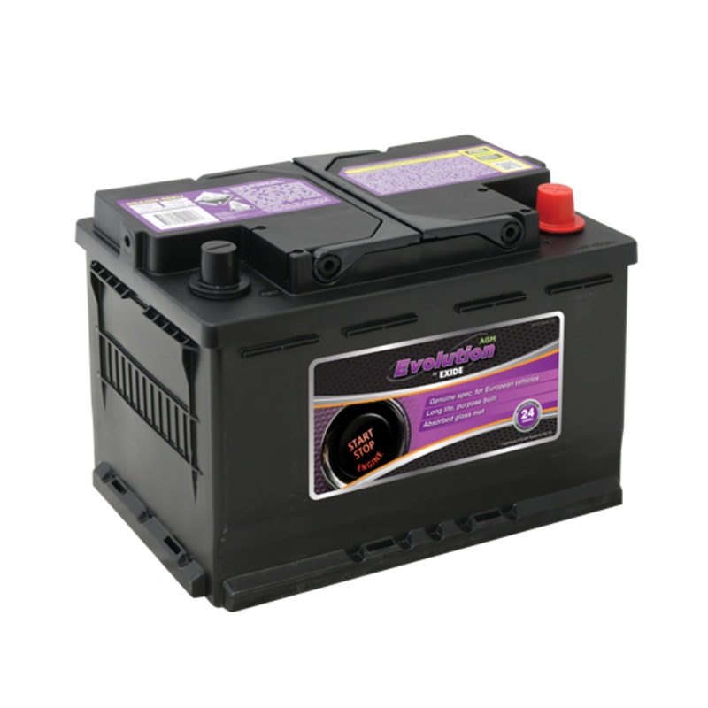 Exide AGM Start-Stop Battery 12V 760CCA – SSAGM-66EU