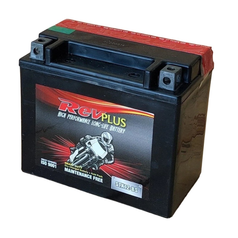 Revplus AGM Motorbike Battery 12V 10Ah 180CCA (STX12-BS)