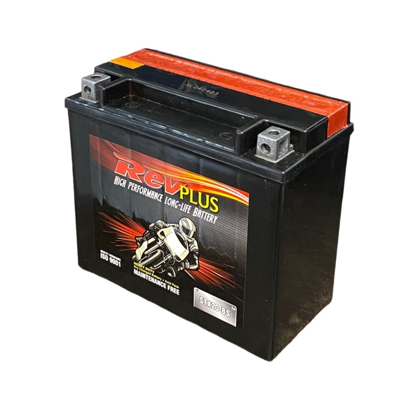 Revplus AGM Motorbike Battery 12V 18Ah 270CCA (STX20-BS)