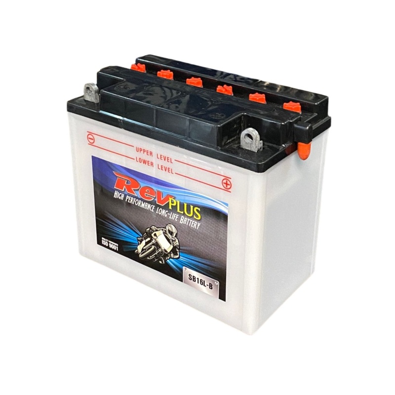 Revplus AGM Motorbike Battery 12V 19Ah 240CCA (SB16L-B)