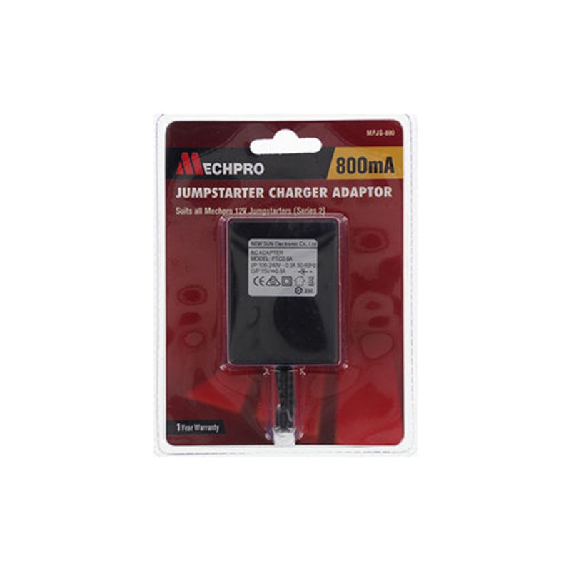 Mechpro Charger Adapter MPJS-800 for Powertrain & Mechpro Jump Starter APS1200, APS1700 & PJS12/24