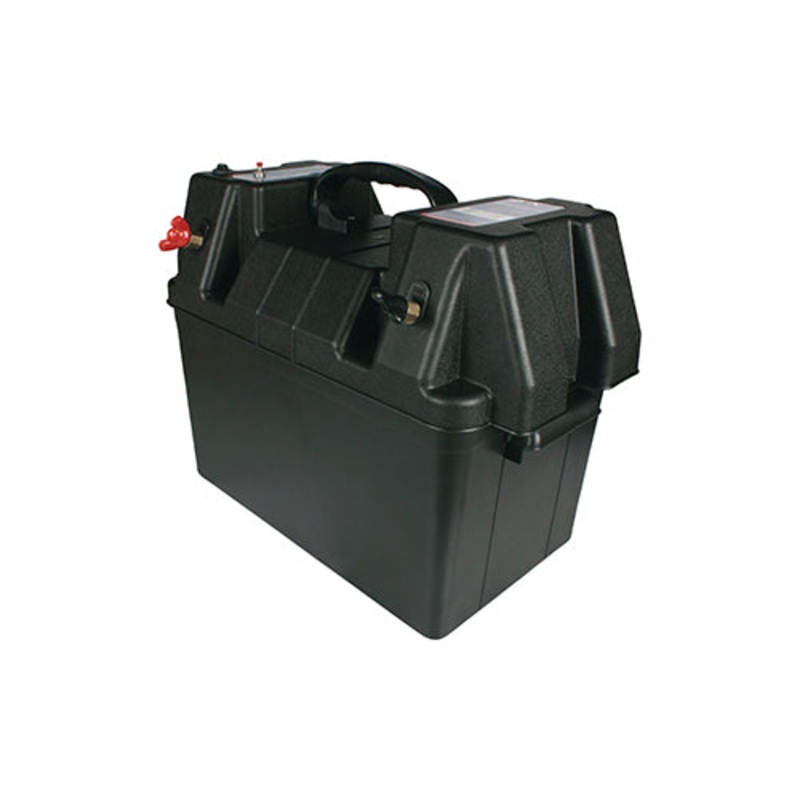 OEX Battery Box Plastic With Power Outlets  ACX0678